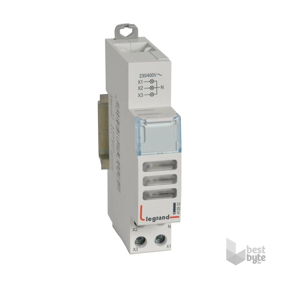 Legrand 412932 CX3 tripla LED fehér 230/400V moduláris jelzőlámp