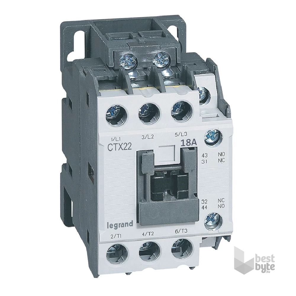 Legrand 416106 CTX3 3P 9A 1Z+1NY 230V AC ipari mágneskapcsoló