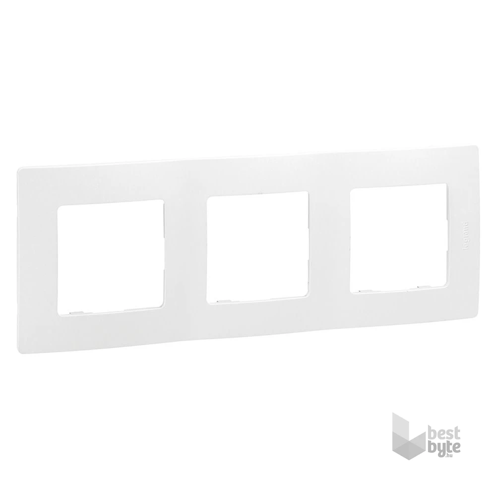 Legrand 665003 Niloé fehér 3-as keret