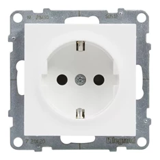 Legrand 721120 Suno 2P+F földelt fehér csatlakzóaljzat