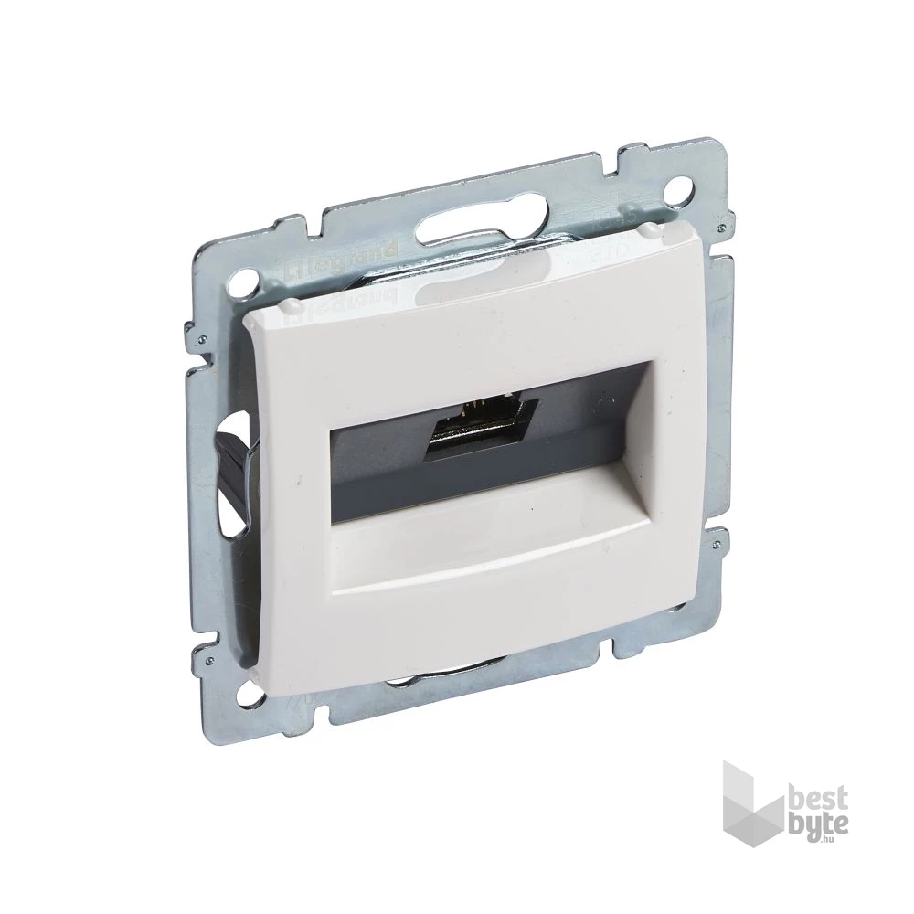 Legrand 770072 Valena Cat.6A STP fehér 1xRJ45 szimpla informatikai csatlakozóaljzat