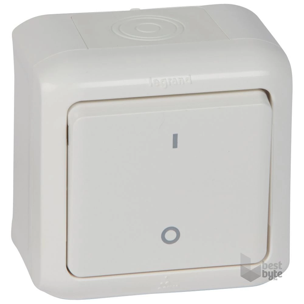 Legrand 782366 Forix 10 AX - 250 V fehér IP44 falon kívüli kétpólusú kapcsoló