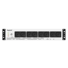 Legrand 310332 KEOR uPDU 800VA 19"/2U 8xSCH szünetmentes elosztósor