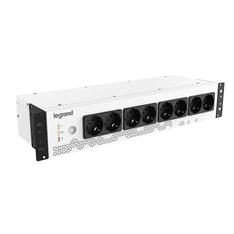 Legrand 310332 KEOR uPDU 800VA 19"/2U 8xSCH szünetmentes elosztósor