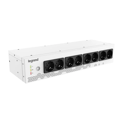 Legrand 310332 KEOR uPDU 800VA 19"/2U 8xSCH szünetmentes elosztósor