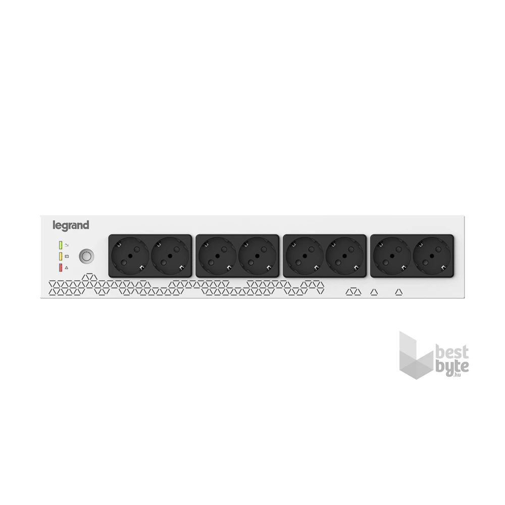 Legrand 310332 KEOR uPDU 800VA 19"/2U 8xSCH szünetmentes elosztósor