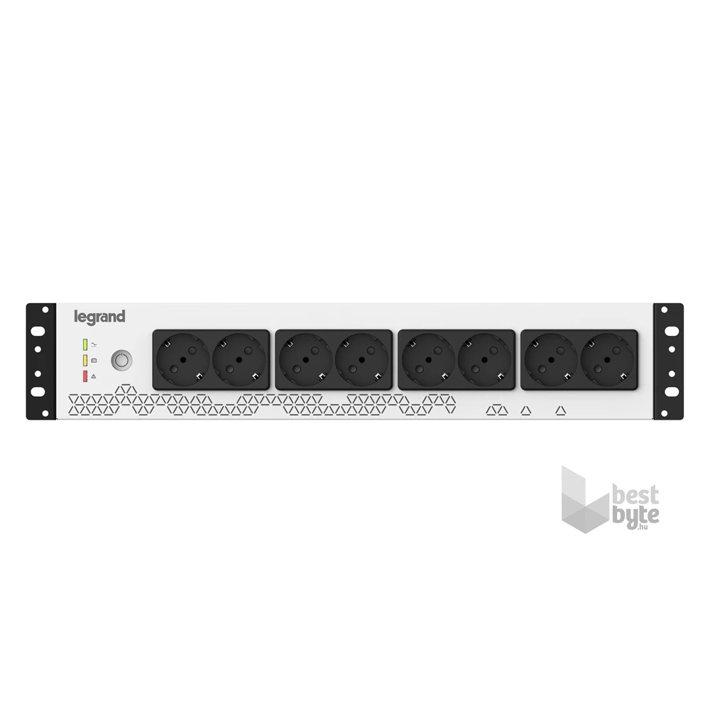 Legrand 310332 KEOR uPDU 800VA 19"/2U 8xSCH szünetmentes elosztósor