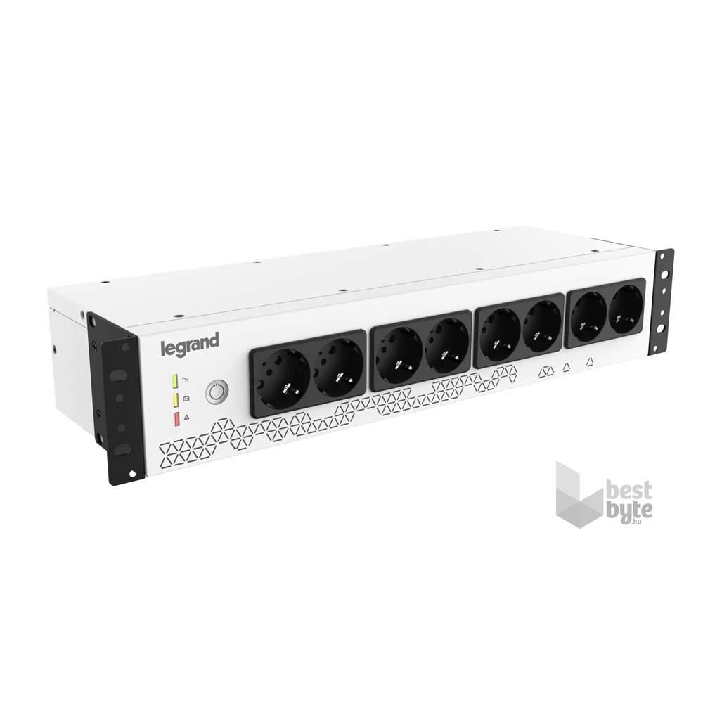 Legrand 310332 KEOR uPDU 800VA 19"/2U 8xSCH szünetmentes elosztósor