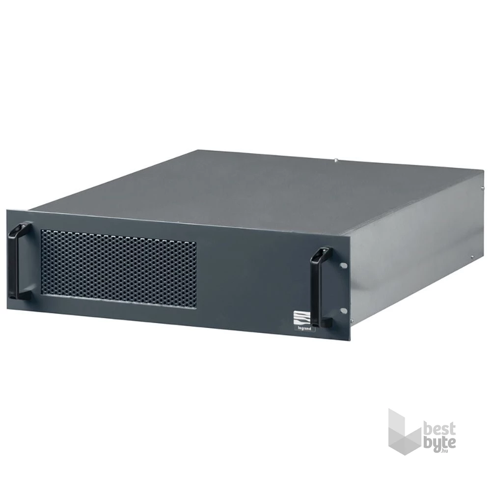 Legrand MEGALINE RACK 2500VA (30perc) moduláris online kettős konverziós szünetmentes tápegység