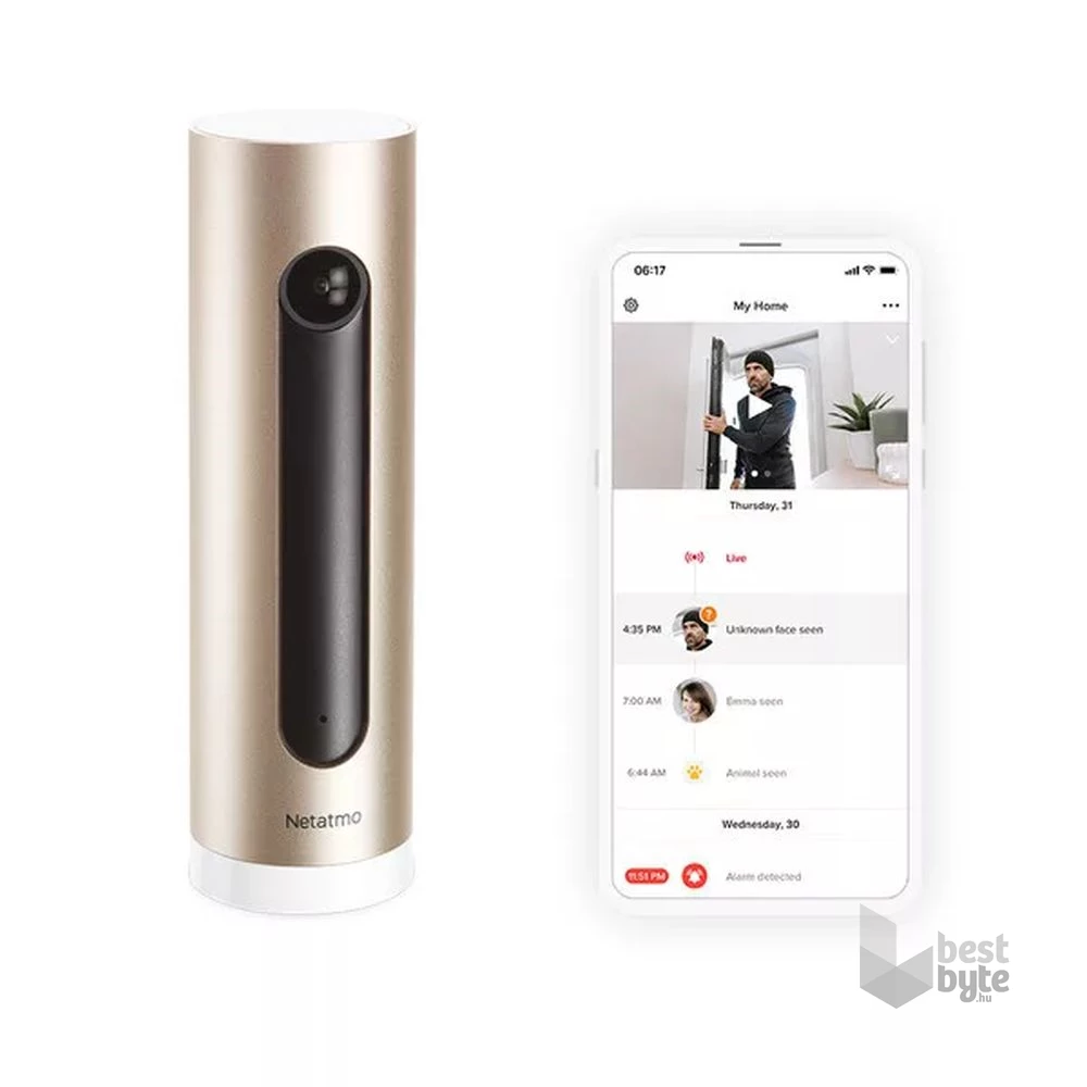 Legrand Netatmo Pro NSC-PRO Intelligens WiFi Beltéri kamera