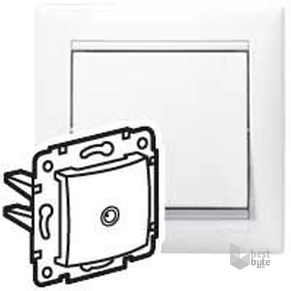 Legrand 774429 Valena TV aljzat végzáró 1,5 dB