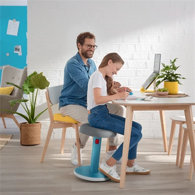 Leitz COSY Ergo Active meleg sárga ergonomikus ülő-álló szék