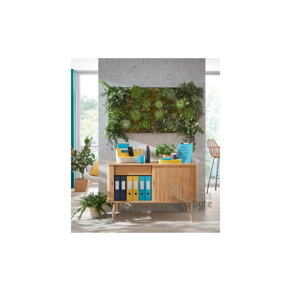 Leitz COSY Soft touch A4 meleg sárga gumis karton mappa