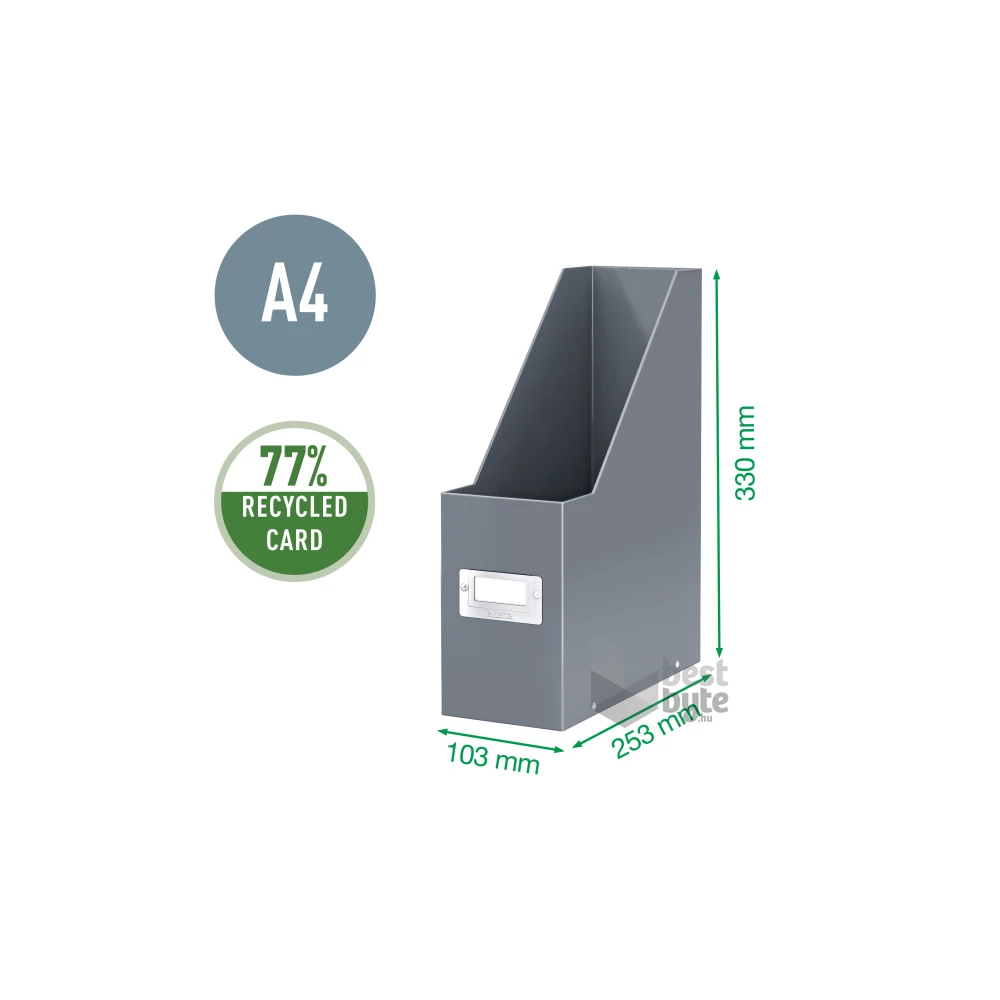 Leitz Click & Store lakkfényű zöld iratpapucs