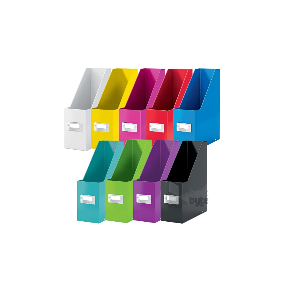 Leitz Click & Store lakkfényű zöld iratpapucs