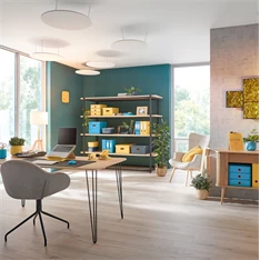 Leitz Cosy Click&Store meleg sárga iratpapucs
