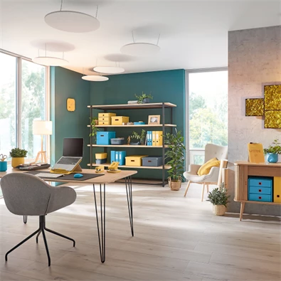 Leitz Cosy Click&Store meleg sárga iratpapucs