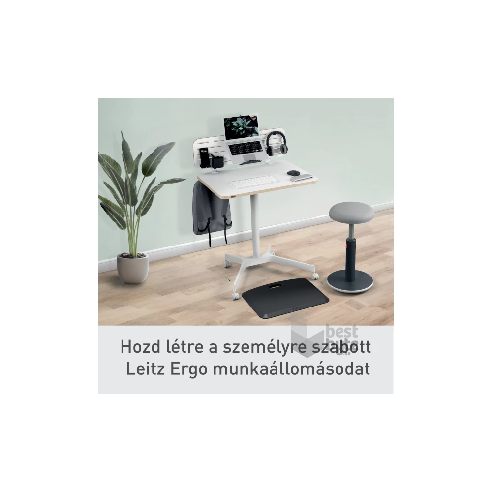 Leitz Ergo kisméretű fehér ülő-álló asztal