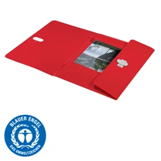 Leitz Recycle A4 PP piros 3-pólyás mappa