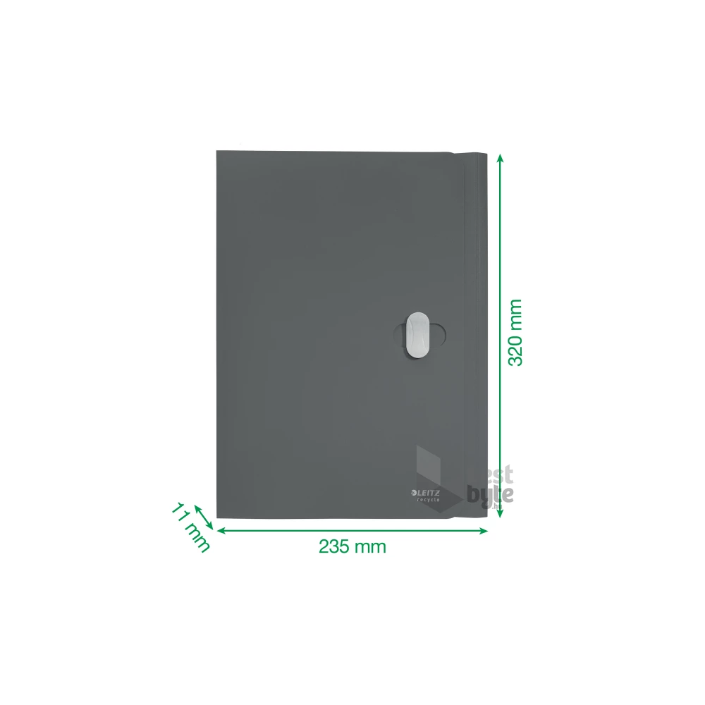 Leitz Recycle A4 PP piros 3-pólyás mappa