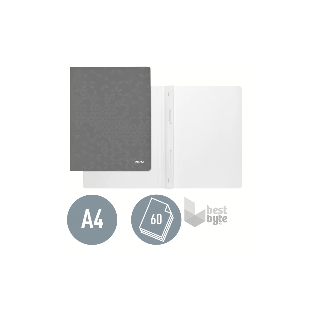 Leitz Wow kék karton gyorslefűző