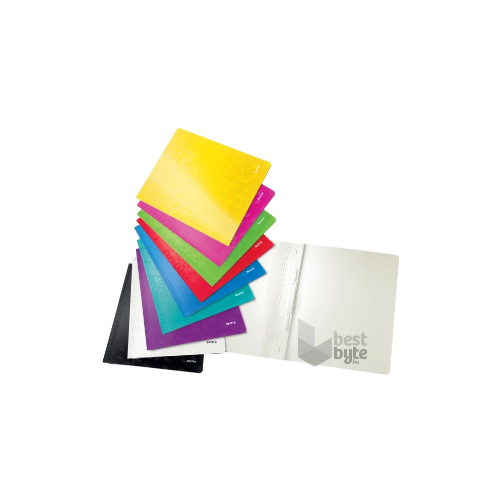 Leitz Wow kék karton gyorslefűző