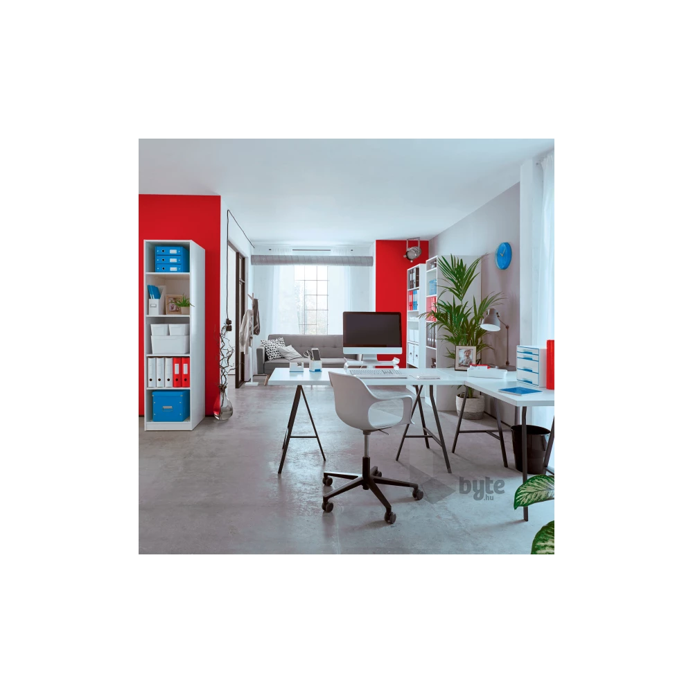 Leitz Wow kék karton gyorslefűző