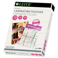 Leitz iLam Standard A6 125 mikron 100db/csomag fényes meleglamináló-fólia