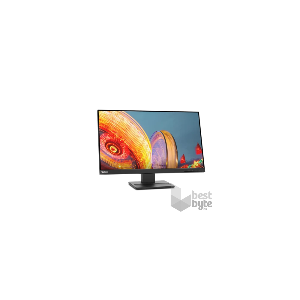 Lenovo 23,8" ThinkVision E24Q-20 QHD DP/HDMI fekete monitor
