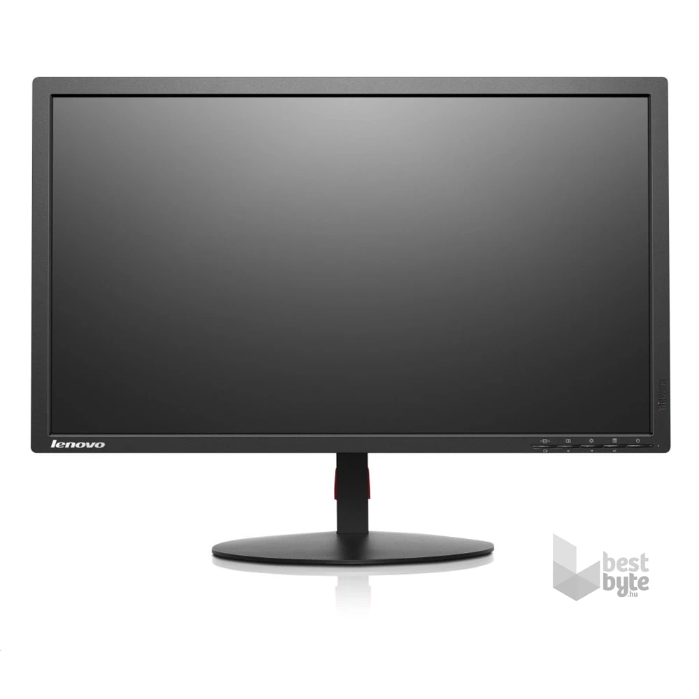 Lenovo 23,8" ThinkVision T2424p FHD IPS DP/HDMI/VGA/USB fekete monitor (Használt A)