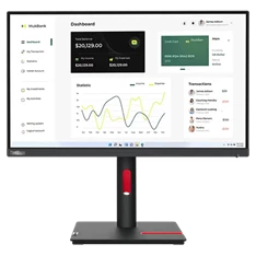 Lenovo 23" ThinkVision T23I-30 FHD IPS HDMI/DP/VGA/USB WLED monitor