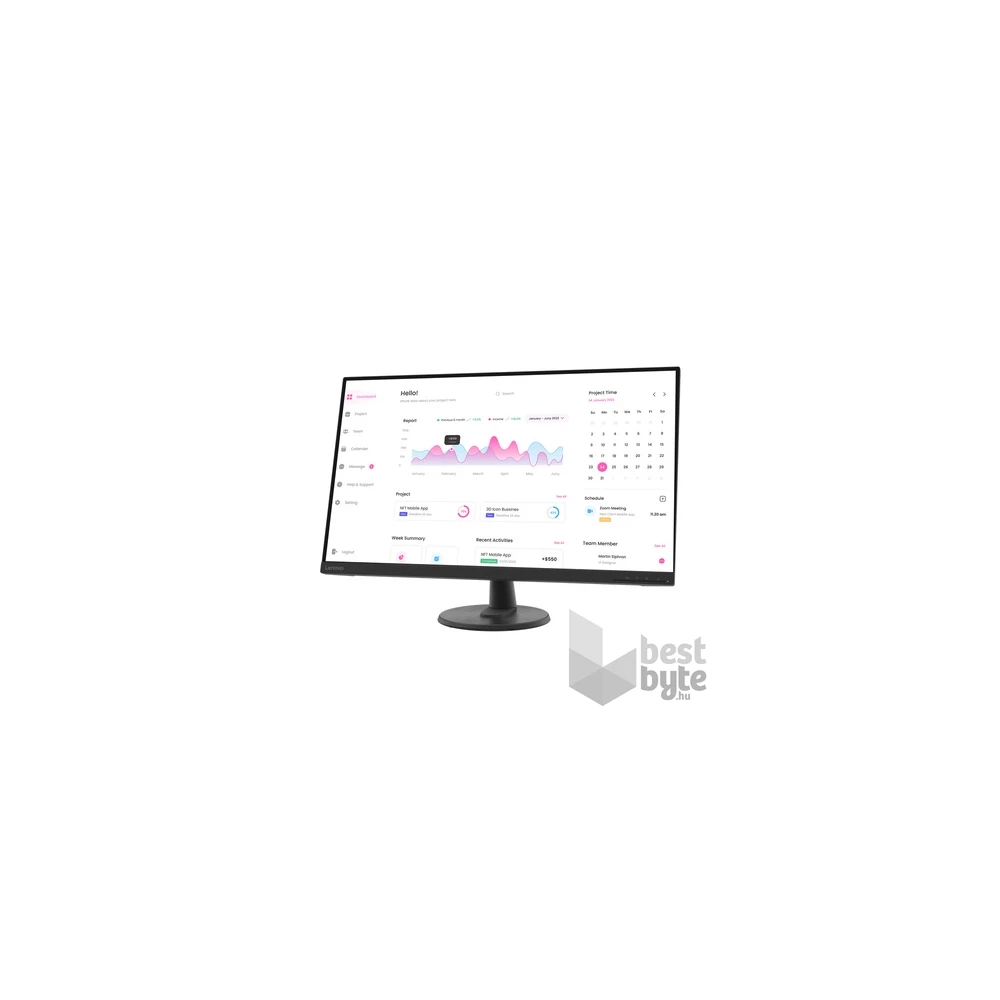 Lenovo 31,5" D32-45 FHD VA HDMI/DP WLED monitor