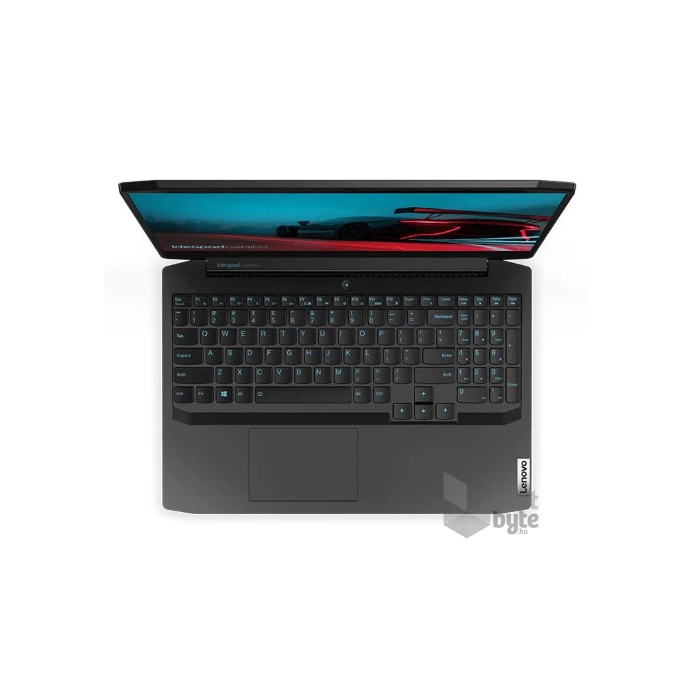 Lenovo Gaming 3 15ACH6 82K20084HV laptop (15,6"FHD/AMD Ryzen 7-5800H/RTX 3050Ti 4GB/16GB RAM/512GB/FreeDOS) - fekete