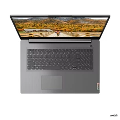 Lenovo IdeaPad 3 laptop (17,3"FHD/AMD Ryzen 5 5500U/Int.VGA/12GB RAM/512GB/FreeDOS) - szürke