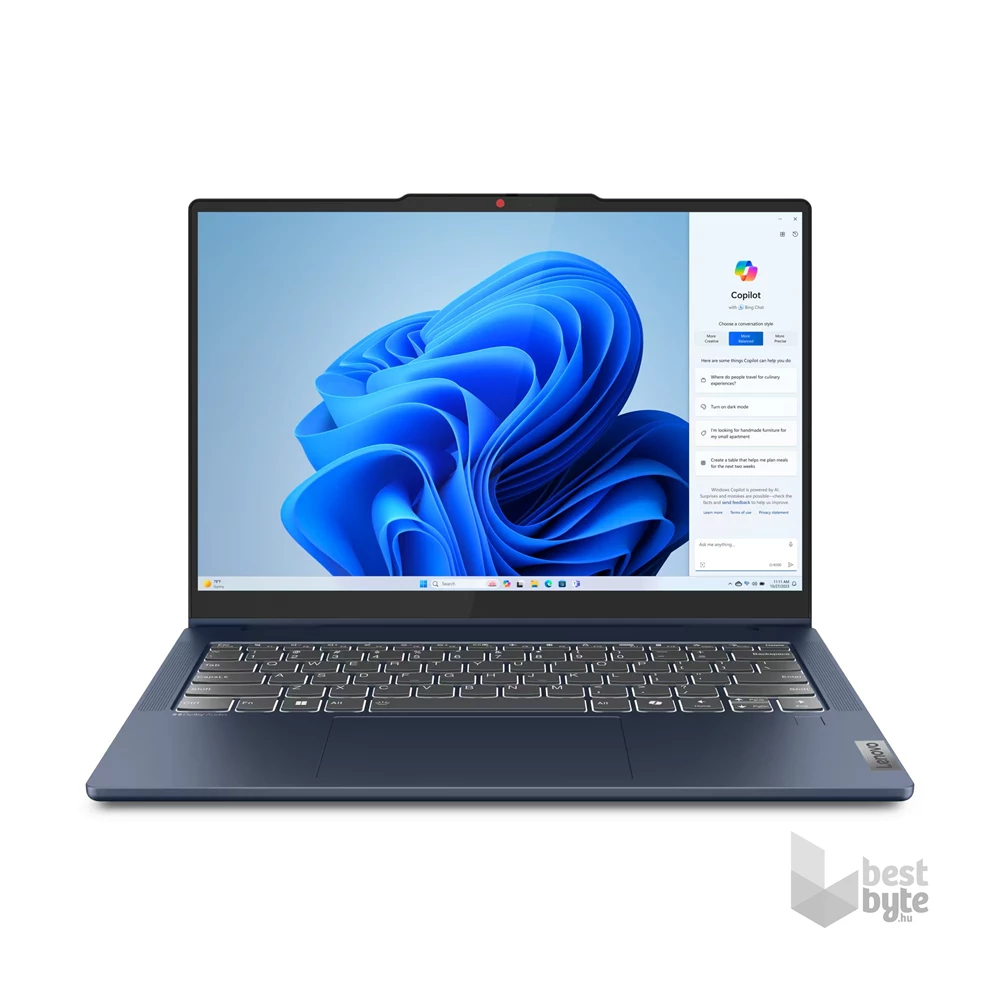 Lenovo IdeaPad 5 2in1 14IRU9 laptop (14"WUXGA/Intel Core 3 100U/Int.VGA/8GB RAM/1TB/Win11) - kék