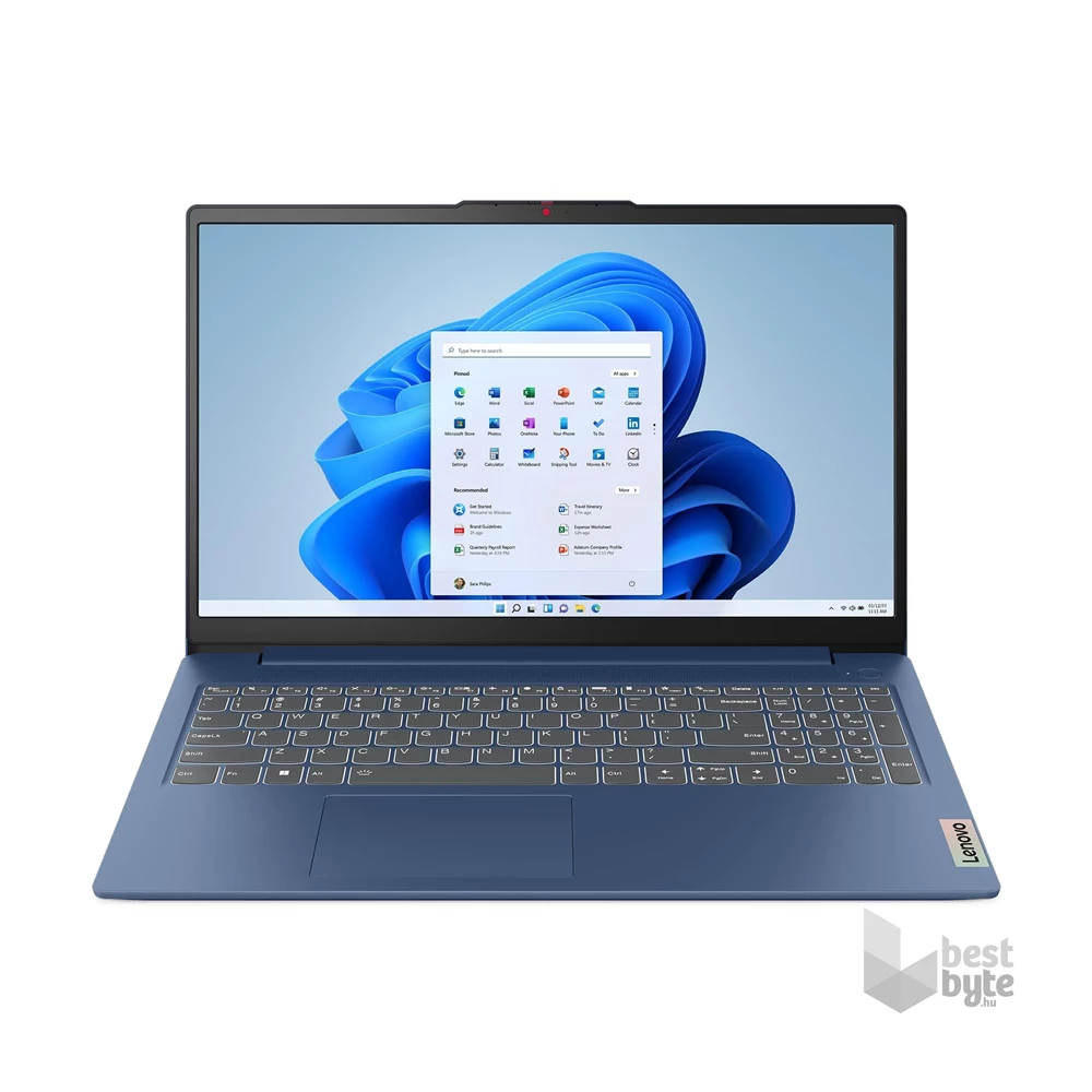 Lenovo IdeaPad Slim 3 15IRH8 laptop (15,6"FHD/Intel Core i7-13620H/Int.VGA/16GB RAM/512GB/Win11) - kék