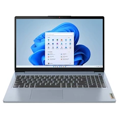Lenovo Ideapad 3 15IAU7 laptop (15,6"FHD/Intel Core i3-1215U/Int.VGA/8GB RAM/512GB/FreeDOS) - kék