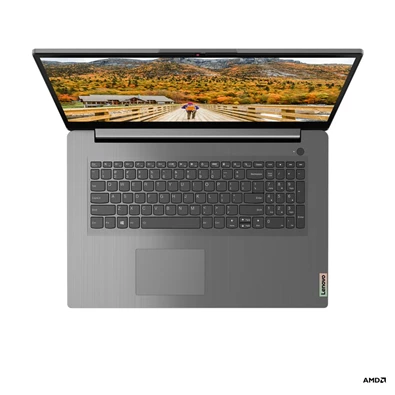 Lenovo Ideapad 3 17ALC6 laptop (17,3"HD+/AMD Ryzen 7-5700U/Int.VGA/12GB RAM/512GB/FreeDOS) - szürke