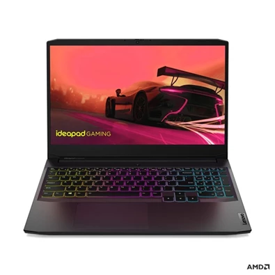 Lenovo Ideapad Gaming 3 15ACH6 laptop (15,6"FHD/AMD Ryzen 5 5500H/RTX 2050 4GB/16GB RAM/512GB) - fekete