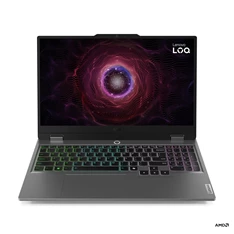 Lenovo LOQ 15ARP9 laptop (15,6"FHD/AMD Ryzen 5 7235HS/RTX 3050 6GB/24GB RAM/512GB) - szürke Lenovo LOQ 15ARP9 laptop (15,6"FHD/AMD Ryzen 5 7235HS/RTX 3050 6GB/24GB RAM/512GB) - szürke