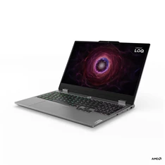 Lenovo LOQ 15ARP9 laptop (15,6"FHD/AMD Ryzen 5 7235HS/RTX 3050 6GB/24GB RAM/512GB/FreeDOS) - szürke