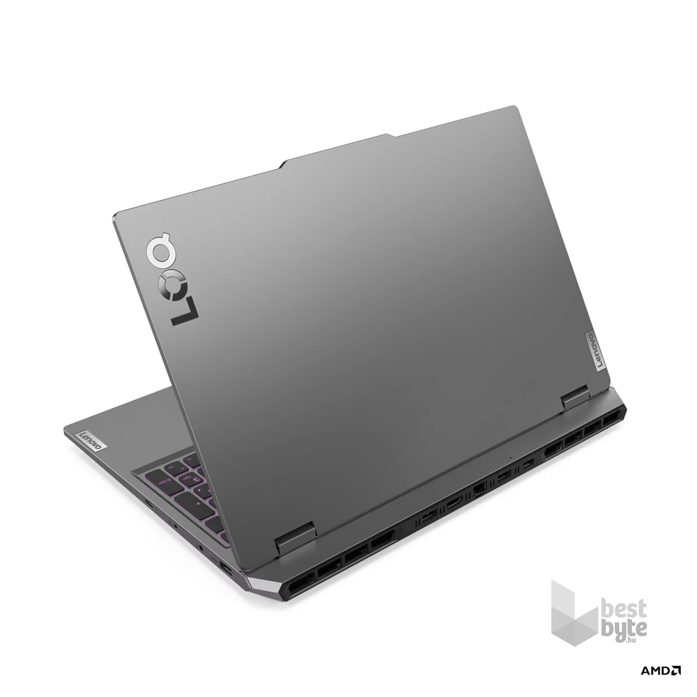Lenovo LOQ 15ARP9 laptop (15,6"FHD/AMD Ryzen 5 7235HS/RTX 3050 6GB/24GB RAM/512GB/FreeDOS) - szürke