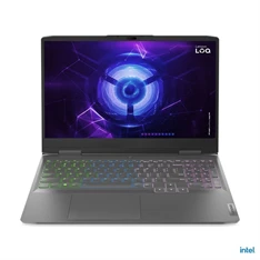 Lenovo LOQ 15IRH8 15,6"FHD/Intel Core i5-12450H/16GB/512GB/RTX 4060 8GB/Win11/szürke laptop (Újszerű)