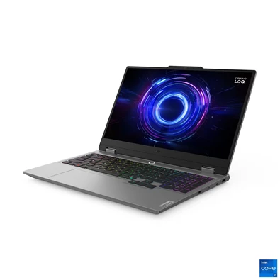 Lenovo LOQ 15IRX10 laptop (15,6"FHD/Intel Core i7-13650HX/RTX 5060 8GB/24GB RAM/1TB/FreeDOS) - szürke