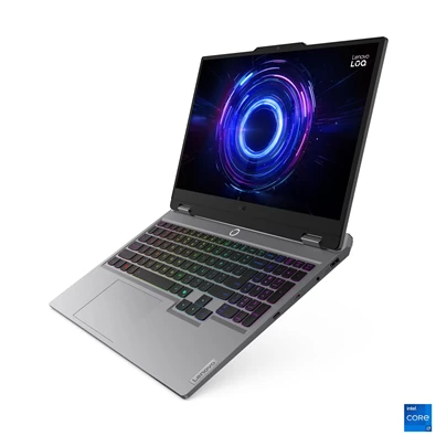 Lenovo LOQ 15IRX10 laptop (15,6"FHD/Intel Core i7-13650HX/RTX 5060 8GB/24GB RAM/1TB/FreeDOS) - szürke