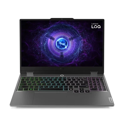 Lenovo LOQ 15IRX9 laptop (15,6"FHD/Intel Core i5-13450HX/RTX 4050 6GB/16GB RAM/1TB) - szürke