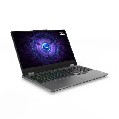 Lenovo LOQ 15IRX9 laptop (15,6"FHD/Intel Core i5-13450HX/RTX 4050 6GB/16GB RAM/1TB) - szürke