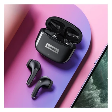 Lenovo LP40_UPGRADED_B True Wireless Bluetooth fekete fülhallgató