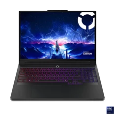 Lenovo Legion Pro 7 16IAX10H laptop (16"WQXGA/Intel Core Ultra 9 275HX/RTX 5080/64GB RAM/2TB/FreeDOS) - fekete Lenovo Legion Pro 7 16IAX10H laptop (16"WQXGA/Intel Core Ultra 9 275HX/RTX 5080/64GB RAM/2TB/FreeDOS) - fekete