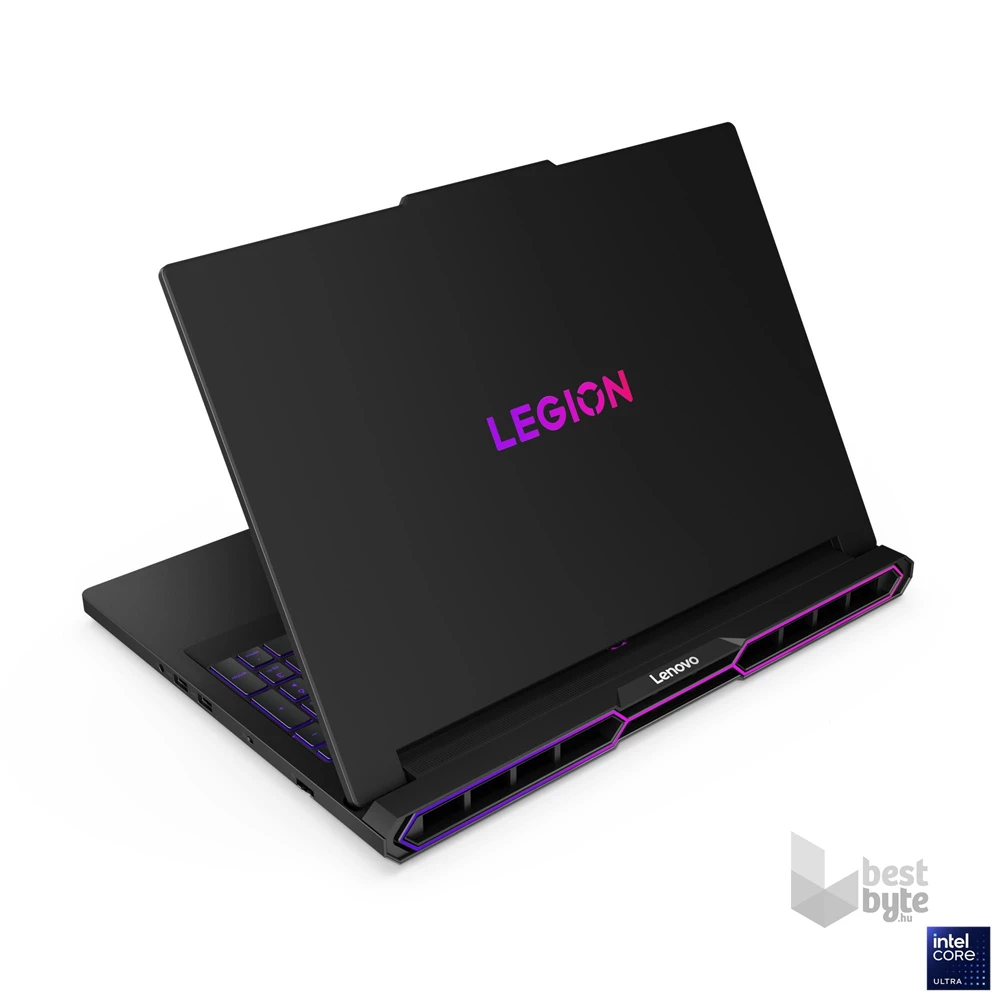 Lenovo Legion Pro 7 16IAX10H laptop (16"WQXGA/Intel Core Ultra 9 275HX/RTX 5080/64GB RAM/2TB/FreeDOS) - fekete
